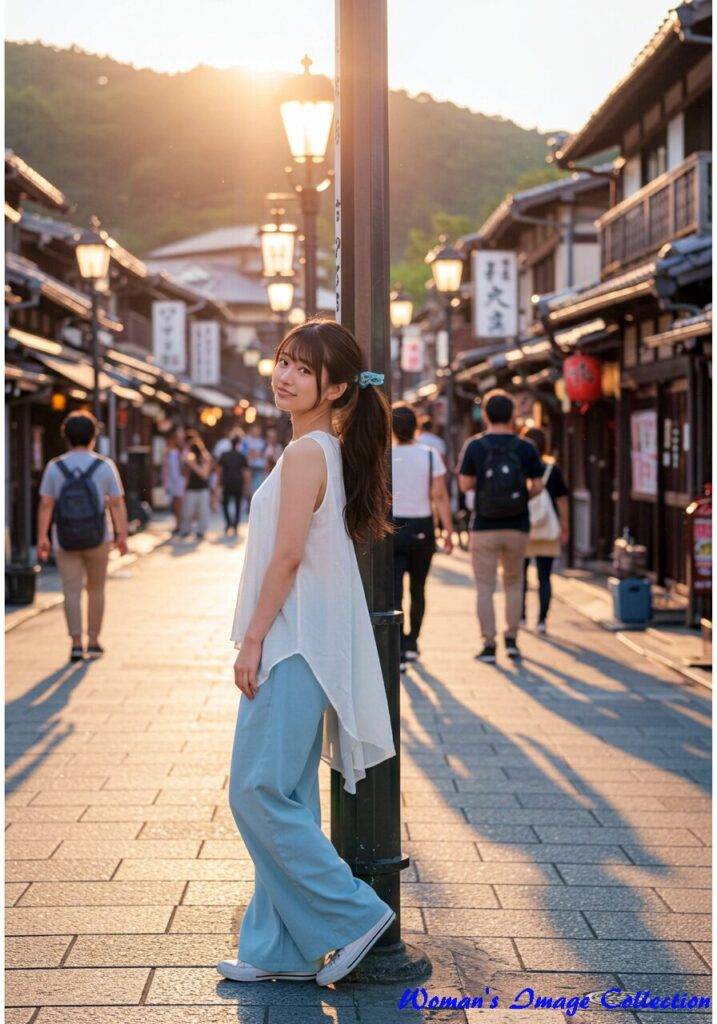 【ピンクで魅せる都会の洗練】シンプルなのに印象的。視線をさらうストリートカジュアル 20 60歳からの「生成AI」 【ピンクで魅せる都会の洗練】シンプルなのに印象的。視線をさらうストリートカジュアル