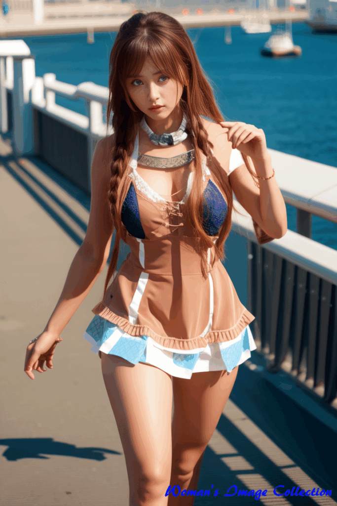 🌊 潮風とファンタジーが交差する午後、彼女が魅せた“物語の一節” 🌊 2 60歳からの「生成AI」 🌊 潮風とファンタジーが交差する午後、彼女が魅せた“物語の一節” 🌊