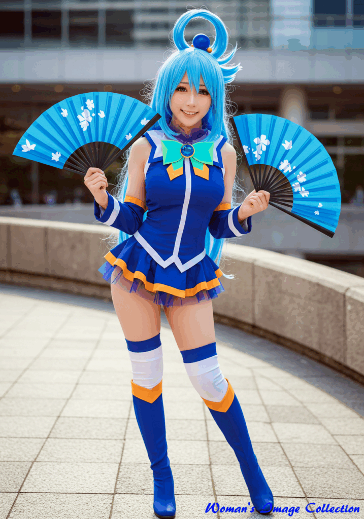 あの“駄女神”が現代に降臨!?まるで本物のようなアクアのコスプレが話題に 2 60歳からの「生成AI」 あの“駄女神”が現代に降臨!?まるで本物のようなアクアのコスプレが話題に
