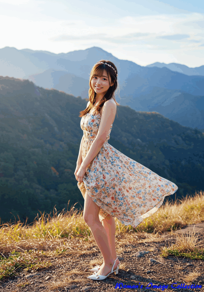 「夏のひまわり畑で見つけた素敵な笑顔」――ひまわりとともに過ごす、爽やかな午後 5 60歳からの「生成AI」 「夏のひまわり畑で見つけた素敵な笑顔」――ひまわりとともに過ごす、爽やかな午後