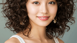 Curly hair