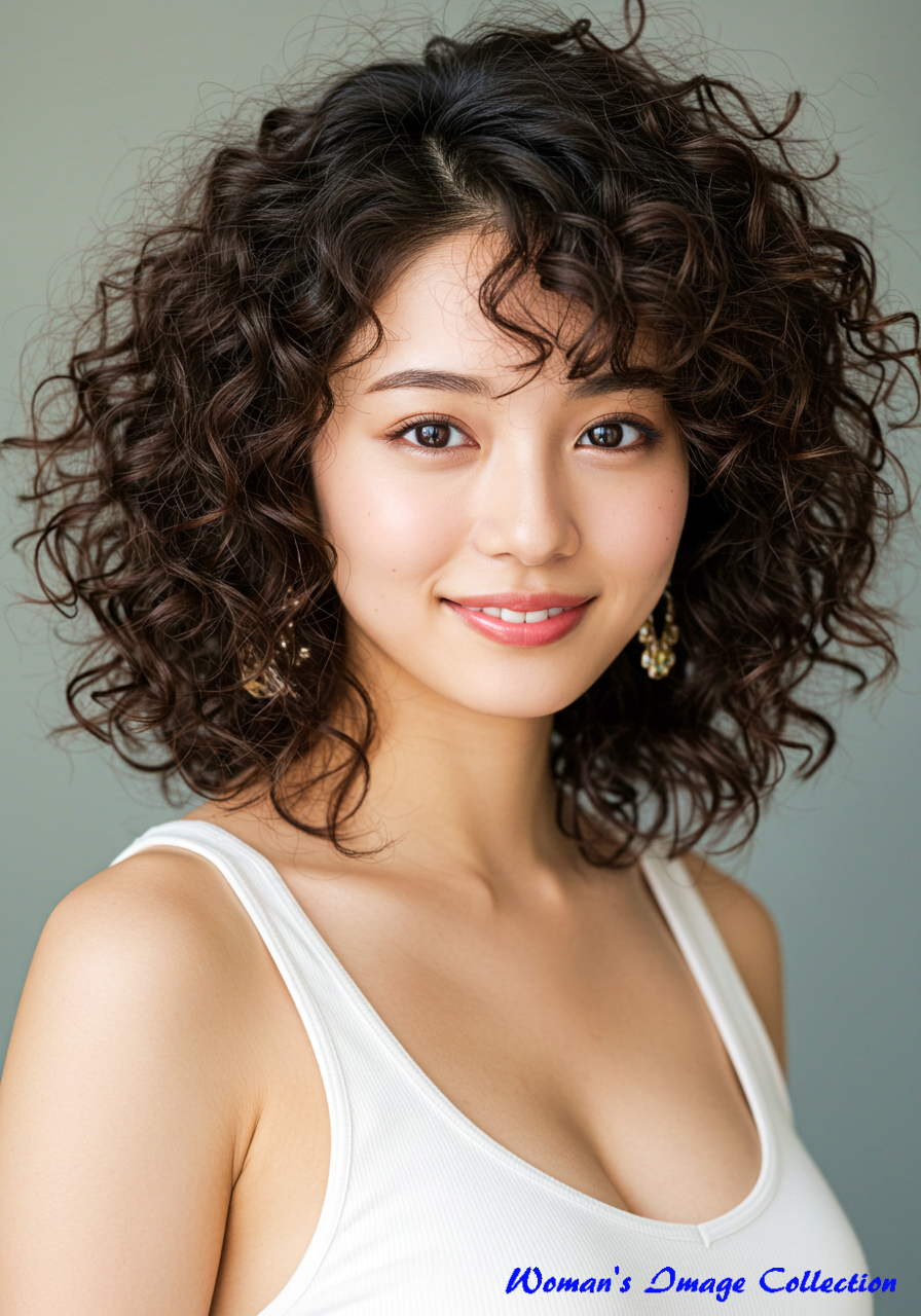 Curly hair