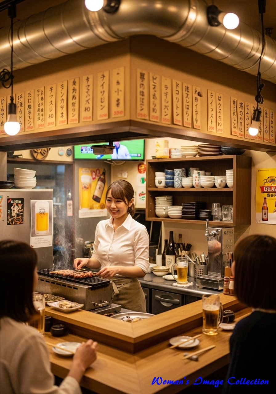 居酒屋のおかみ