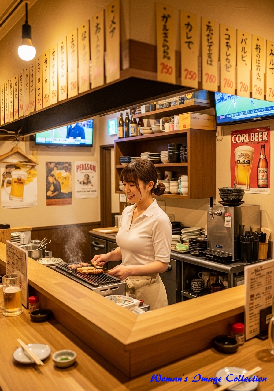 居酒屋のおかみ