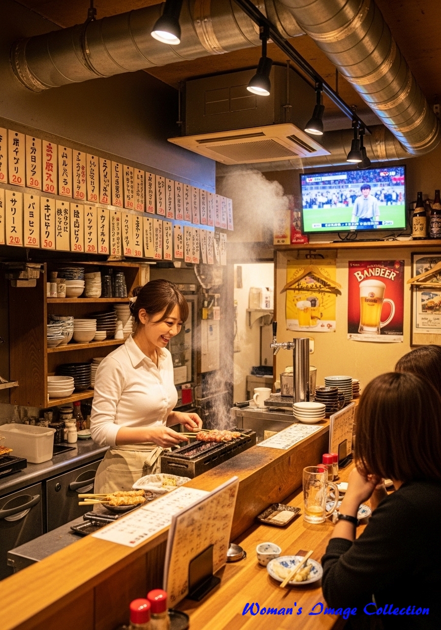 居酒屋のおかみ