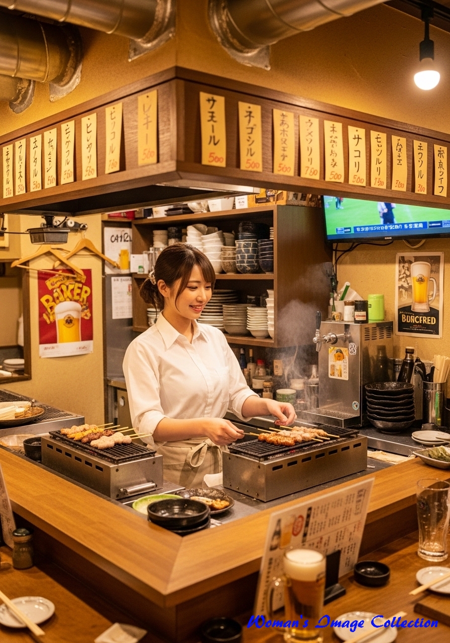 居酒屋のおかみ