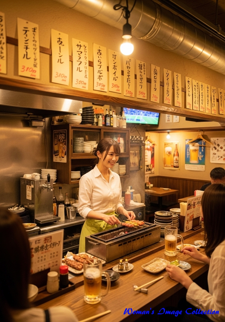 居酒屋のおかみ