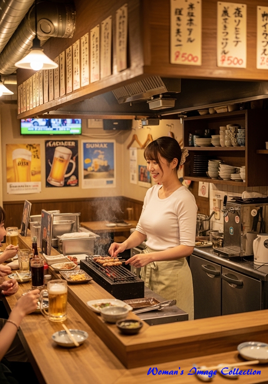 居酒屋のおかみ