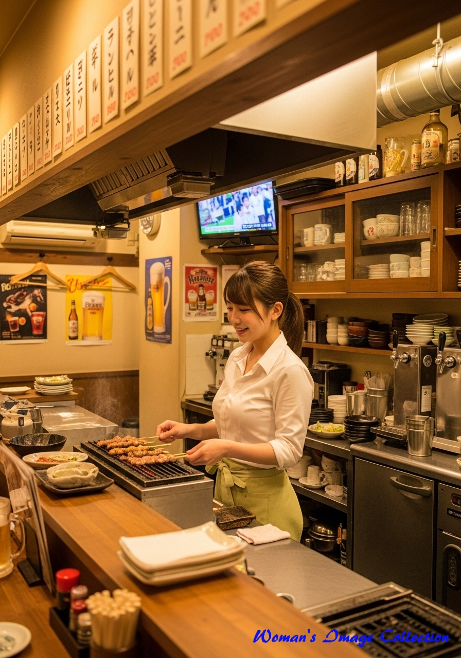 居酒屋のおかみ