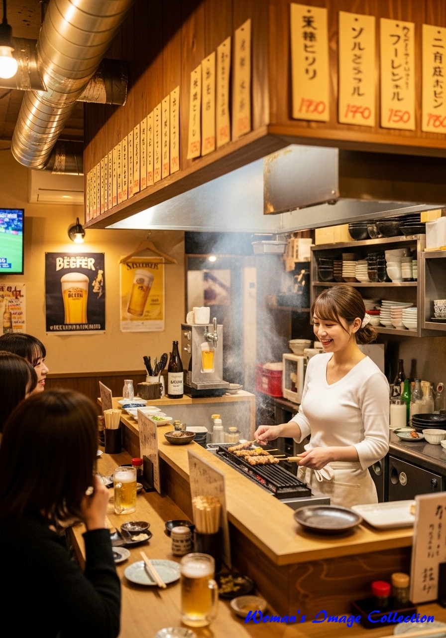 居酒屋のおかみ